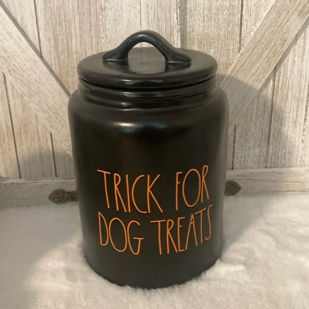 Rae Dunn Trick For Dog Treats